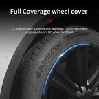 Wheel Cover for Tesla 4PCS Hubcaps for Tesla Wheel Cover Model S(2022-2024) /Model Y(2020-2024) 19inch Rim Full Cover Hubcaps Accessories (Arachnid Style, 19 inch)