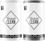 Microfiber Cleaning Cloth Rolls -150 Sheets (White, Dimgrey) | 12'' by 12'', Super Absorbent, Lint-free, Tear-away Microfiber Towel Roll, for All-Purpose Cleaning