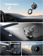 Car Phone Holder - [70 LBS Strongest Suction] for Magsafe Car Mount, 360° Adjustable Suction Cup Phone Mount Dashboard Windshield Vacuum Magnetic Phone Holder for Car fit iPhone 17/16Pro Max