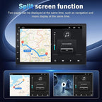 8 Core 8GB+256GB 7 Inch Touschscreen Car Radio for Nissan Versa 2012-2019 with Wireless CarPlay Android Auto, Android 14 Double Din Car Stereo Head Unit with GPS Bluetooth WiFi FM RDS SWC Camera