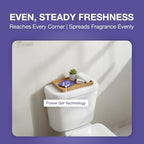 AER Power Pocket Lavender Bloom Solid Gel Air Freshener for the Entire Home with Long Lasting Scent Pack of 6