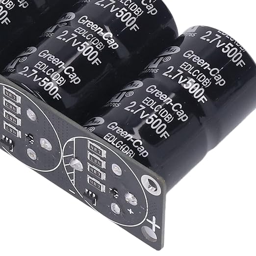 6 in Super Capacitor Set 1 2.7V500F Super Capacitor Capacitor Energy Storage Components 16V 83F for Electronic Devices