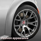 59mm Wheel Center Caps for Jaguar XE XF XJ F-PACE F-Type, 4PCS | Car Hub Centre Cover; Wheel Rim Hub Cap; Tire Hub Cap Accessories