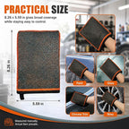 Clay Mitt for Car Detailing, No Scratch Reusable Magic Clay Bar Glove, Microfiber Auto Cleaning Supplies for Removing Debris from Paint, Glass, Wheels, Windshield(Orange)