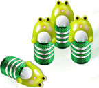 4Pack Frog Tire Valve Stem Caps Cute 3D Resin Animal Car Accessories Decor,Universal Tire Air Caps for Car,SUV,Bike,Motorcycle,Bicycle,Perfect Frog Gifts for Women Men Frogs Lover