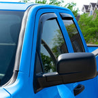 Goodyear Shatterproof in-Channel Window Deflectors for Dodge Ram 1500 Classic 2019-2024 Quad Cab, Rain Guards, Window Visors for Cars, Vent Deflector, Car Accessories, 4 pcs - GY008128