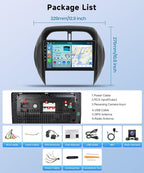 8Core 4+64G Car Stereo for Toyota RAV4 2003 2004 2005 Wireless Carplay Android Auto,9 inch 1280 * 720P IPS Touch Screen Radio, Android/GPS/WiFi/32EQ DSP Audio/Bluetooth/SWC/Backup Camera