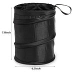 6 Pack Car Trash Can, Collapsible Pop-up Car Garbage Can, Waterproof Small Trash Bag Portable Rubbish Bin for Automotive