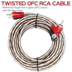 4 Gauge Amp Subwoofer Wiring Kit,Make Connections and Brings Power to Your Amplifier,Audio,Subwoofers and Speakers