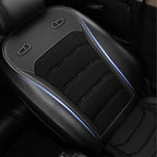 Cooling Car Seat Cover: 2-in-1 Car Seat Cushion with Massage & Ventilation, 12V/24V Universal Fit for Car/Truck/SUV, Intensity, Breathable & Comfortable (Black)