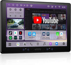 S8 Gen4 9" QLED Android Double DIN Car Stereo, Wireless CarPlay & Android Auto, 4G LTE, 4GB+64GB, DriveChat AI, Hi‑Fi DSP/4V RCA, Optical SPDIF, HDMI in/Out, F/R Dash Cam Inputs, S84G209P
