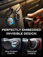 AINOPE 90W for iPhone 17/16/15 Pro Max Car Charger USB C Fast Chage, [Mini&Metal] Invisible Cigarette Lighter Adapter with 3FT USB C to C Cable, Car Accessories for Mother Him Her, Adapter for iPhone