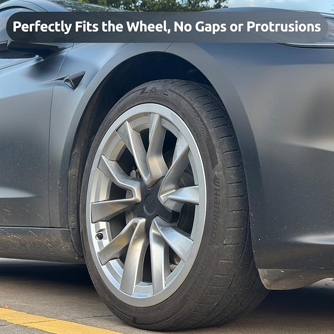 Rim Protector for Tesla 2024 2025 2026 Model 3 Highland 19 Inch Nova Wheels Cover All-in-one Car Tire Trim Rings Rim Case Hubcaps Model 3 Accessories
