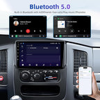 8Core Car Radio for Dodge Ram 1500 2500 3500 2002-2005: 9-Inch 1280 * 720 IPS Touchscreen Stereo Upgrade Wireless Carplay Android Auto Bluetooth GPS 5G WiFi 1080P Rearview Camera FM SWC