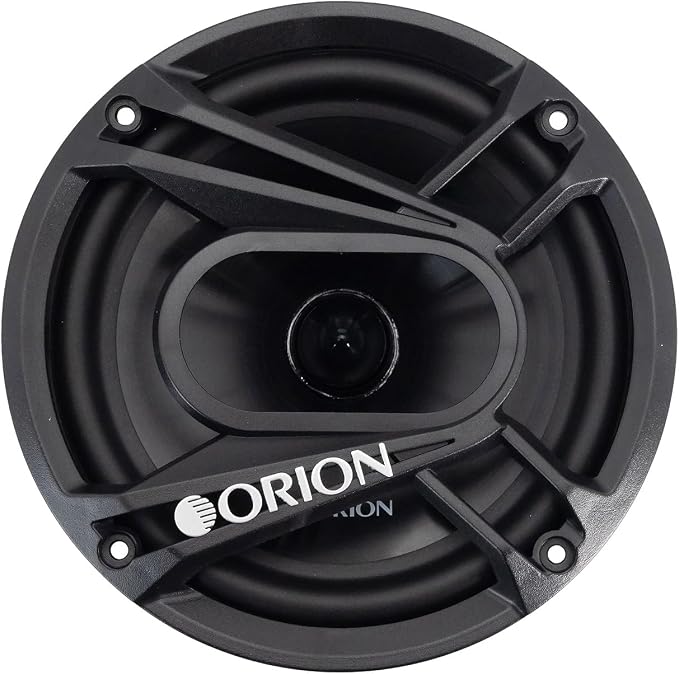 ORION Cobalt Series CB65C 2-Way Car Audio Component System - 6.5” Speakers, Full Range, Enhanced Bass, 280W, 4 Ohms, Easy Installation, 1” Silk Dome Tweeter, External Passive Crossover (Pair)