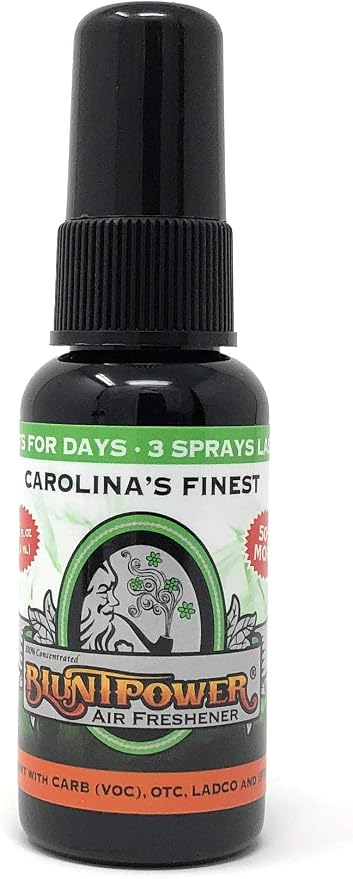 (Carolina Finest, 1 Pack) Concentrated Air Freshener for Room and Car Spray - Oil-Based Diffuser Spray Bottle - Long-Lasting Bathroom Spray, Car Freshener, & Odor Eliminator Spray