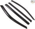 Outside Mount Window Vent Visors Rain Guards Compatible with Mercedes GL450 GL500 2013-2015 | Side Window Wind Deflectors Rain Shields | Smoke Tinted, 4 Pcs Set, DGWV-730