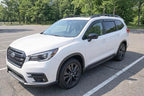 2019-2026 Tape-On Side Window Visor Deflectors for Subaru Ascent Smoke Tinted Rain Guards Premium Onyx Limited 2020 2021 2022 2023 2024 2025
