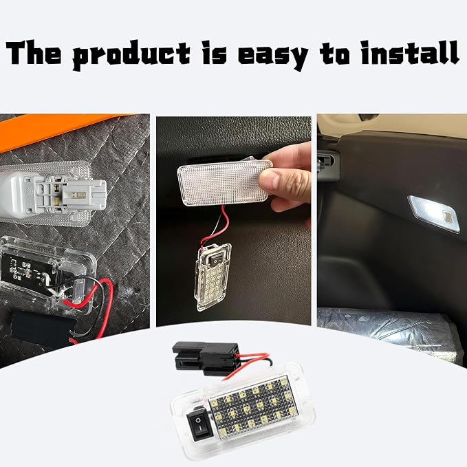 LED Luggage Compartment Light Fits for Toyota RAV4,Trunk Ceiling Lights Lamps,Decorative Atmosphere Lamp,Interior Replacement LED Lights Lamps,Car Accessories (for Toyota RAV4 2019-2021)