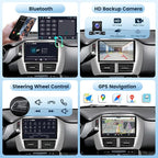 2G+64G Car Radio Stereo for Honda Pilot 2006 2007 2008, Wireless CarPlay Android Auto, 9 Inch IPS Touch Screen Android 13 GPS WiFi Bluetooth 32-Band DSP SWC AHD Camera