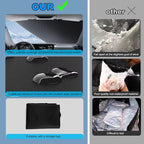Magnetic Windshield Cover for Snow and Ice, Winter Frost Protector with Side Window & Mirror Covers,Universal Fit for Car, SUV, Truck, Van,Windproof Waterproof Frost Protection