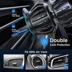 Magnetic Phone Holder for Car, Car Phone Holder Magnetic with Upgraded Clip & Ultra 6 Strong Magnets, Magnetic Car Phone Mount Magnet for Car Automobile Cradles, Soporte de Telefono para carro