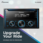 FH-S520BT Double Din CD Receiver – Bluetooth, USB/AUX, FLAC, AM/FM Radio, 13-Band EQ, 50W x 4, Voice Control, Front, Rear/SW Selectable RCA Preouts