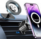 for Magsafe Car Mount【20 Strong Magnets】Magnetic Phone Holder for Car Phone Holder Mount Dash Mounted Holders Cell Phone Holders for Your Car Accessories for Women Men for iPhone 17 16 15 14