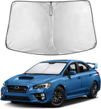 Windshield Sunshade Compatible for Subaru Impreza WRX/WRX STI 2008-2013 2014 2015, Sun Visor for Front Windshield & Window Sun Shade Cover, UV Heat Blocker & Protector, Car Accessories