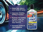 Glass Shield Windshield Rain Repellent Coating with Cleaner - Auto Detailing Kit - Repels Rain, Sleet, Snow, Bugs - 3 pack