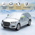 Car Windshield Snow Cover, 7-Layer Thickened Windproof Waterproof Windscreen Snow LCE Frost Protection, Automotive Exterior Windshield Ice Cover, Universal for Vehicles (39 × 33.9'')