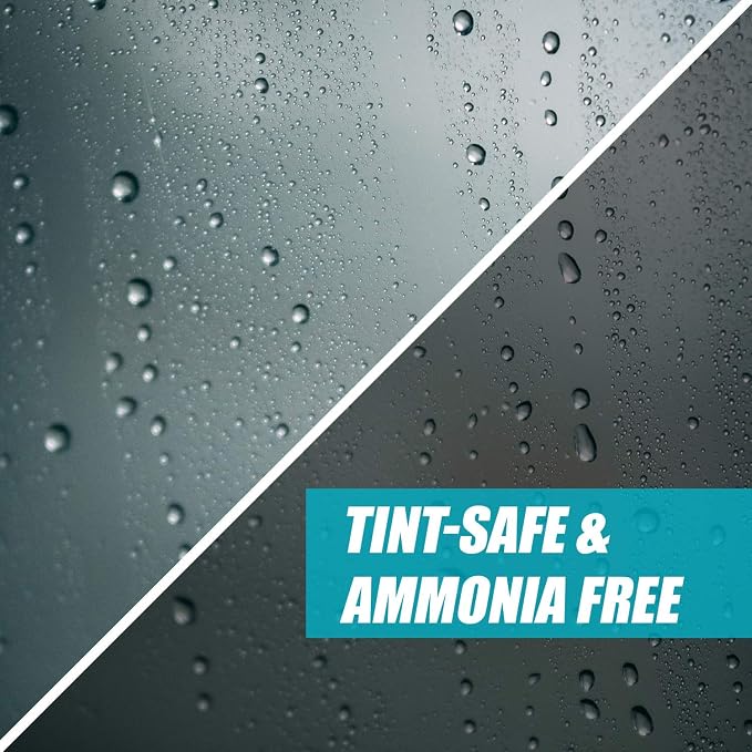 92184-4PK Glass Cleaner + Rain Repellent 2-in-1 Windshield and Window Spray, Cleans Auto Glass, Repels Rain, Sleet, Snow, Improves Wet Weather Visibility – 22 fl oz (Pack of 4)