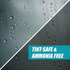 92184-4PK Glass Cleaner + Rain Repellent 2-in-1 Windshield and Window Spray, Cleans Auto Glass, Repels Rain, Sleet, Snow, Improves Wet Weather Visibility – 22 fl oz (Pack of 4)