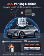 2.7K Dash Cam Front A500S, 1944P Dash Camera for Cars with Sony IMX335, Dashcam Built-in WiFi GPS, Optional Rear Dashcam, ADAS, 2'' IPS LCD Screen, 24H Parking Mode, WDR, Super Night Vision