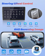 4Core 64G for Kia Soul 2014-2017 (Manual A/C) Android Car Stereo Radio with Wireless Carplay Android Auto, 9 Inch Touchscreen Radio WiFi GPS Navigation Bluetooth FM RDS EQ Mirror Link