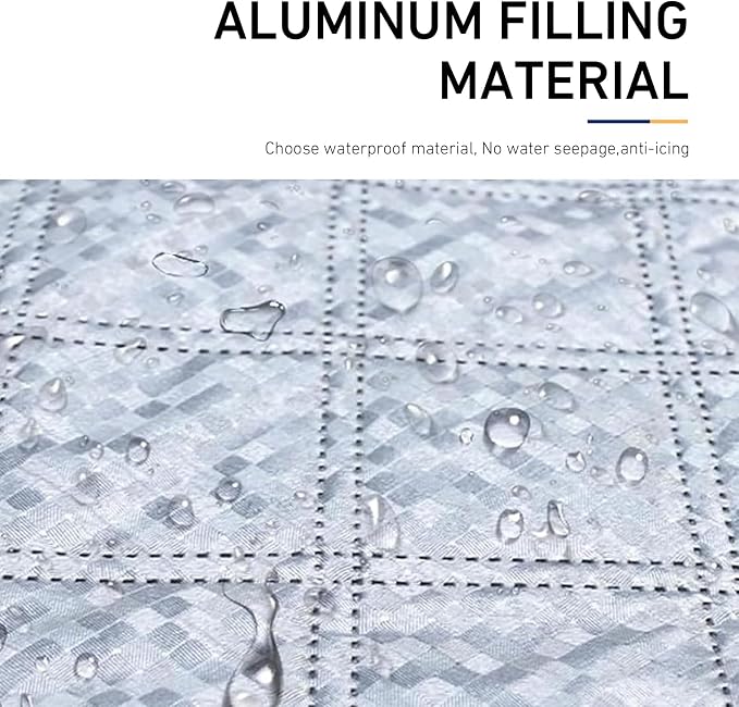 Car Windshield Rain Trough Cover, Foldable Leaf and Snow Proof Shield, Wiper Adsorption Protective Shade with Windproof Fixed Strap, Universal Frost Sunlight Defense for All Season (Silver)