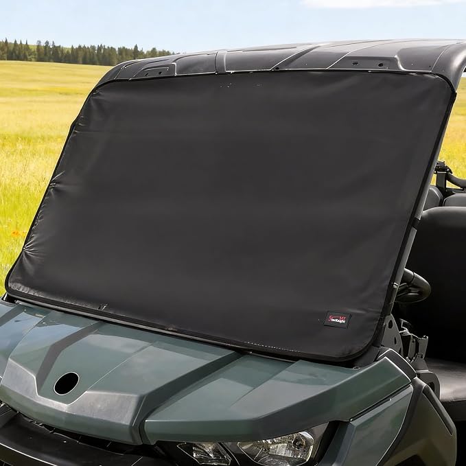 UTV Windshield Cover Compatible with Can-Am Defender 2016-2026 and Polaris Ranger XP 1000 2017-2026 (Not RZR), Waterproof Transport Protector for Ice and Snow