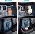2022-2024 Maverick Car Cup Holder Organizer for Maverick Center Console CupHolders Expander Fit for First Row and Second Row 2022 2023 2024 Maverick Pickup Truck Interior Accessories, 2PCS