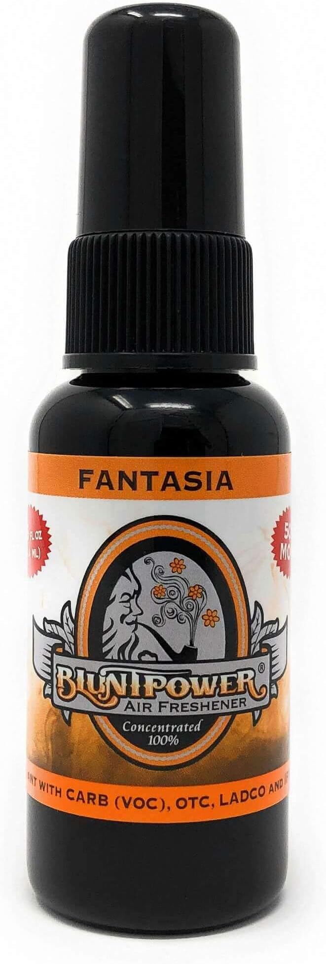 (Fantasia, 1 Pack) Concentrated Air Freshener for Room and Car Spray - Oil-Based Diffuser Spray Bottle - Long-Lasting Bathroom Spray, Car Freshener, & Odor Eliminator Spray