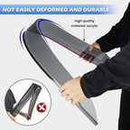 Tape-On Side Window Deflectors for Pilot 2023-2026, Rain Guards Window Visor Rain Guards Vent Guard Shade Deflectors Compatible with Honda Pilot Accessories All-Weather Protection