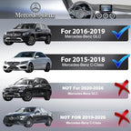 Car Phone Holder for Mercedes-Benz 2016-2019 GLC & 2015-2018 C-Class, 7-Inch Center Screen – Precision Fit, Strong Magnet, OEM-Style, No View Obstruction Phone Mount Compatible with MagSafe