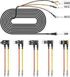 mangoal Fuse Box Power Adapter Dash Cams, Upgrade Parking Monitoring, Hardwire Wire Kit Accessories(8.20 ft, Applicable to Vehicle Other Than Mercedes Benz)