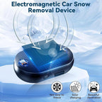 6pcs Electromagnetic Car Snow Removal Device, Solar AntiFreeze Electromagnetic Car Snow Removal Device, Portable Ca r Defroster,Fast and Efficient Vehicle Microwave Deicing Instrument for Ice Scraping