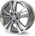 New 18x8.5" 18 Inch Premium Aluminum Alloy Wheel Rim Compatible with Mercedes-Benz C300 C350 2015-2018, Rear Wheel Replacement, OE Direct Fit Replacement Rim