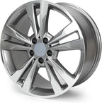 New 18x8.5" 18 Inch Premium Aluminum Alloy Wheel Rim Compatible with Mercedes-Benz C300 C350 2015-2018, Rear Wheel Replacement, OE Direct Fit Replacement Rim