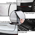 Car Door Edge Guards - 5D Carbon Fiber Sill Protector Film - Anti-Collision - Fits Most Cars (2In x 49Ft)