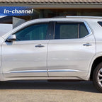 in-Channel Window Visors Rain Guards for 2018-2023 Chevy Traverse, Window Vent Wind Deflectors Visors Shades for 18-23 Traverse