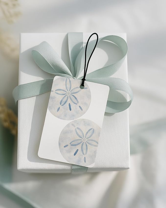 Coastal Beach Car Air Freshener 4 Pcs Coconut Scented, Blue Ocean Marine Life Car Accessories Mirror Decor for Women, Girly Beachy Hanging Air Freshener for Cars Closet Drawer Books