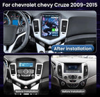 8Core Car Radio for Chevy Cruze 2009-2015: Bluetooth 5.0 10.4 inch IPS Touchscreen Wireless CarPlay Andriod Auto Steering Wheel Control FM DSP GPS 1080P Backup Camera