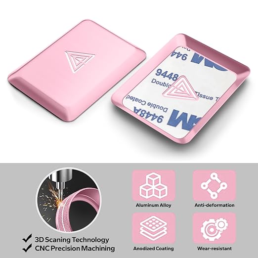 Polodunn for Honda Civic 2022-2025, for Accord/HRV/CRV 2023-2025, for Acura Integra 2023 2024 - Hazard Warning Light Push Button Cover, Emergency Flashers Trim Accessories (Pink)